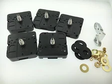 Set of 5 Quartz Takane Battery Movements  Fits 1/4" Dial  