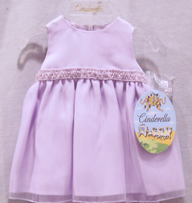 CINDERELLA INFANT GIRLS LAVENDER  PARTY DRESS SIZE 3 MONTHS NEW WITH TAGS