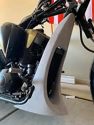 honda fury radiator cover