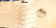 7/30/84 DAVE ROBERTS HOT ONES SHOW: ROBIN GIBB,REEL TO REEL MASTER TAPE &MINT LP