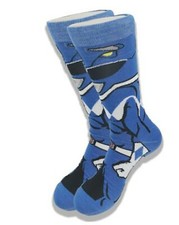 Blue Ranger Character Themed Crew Socks