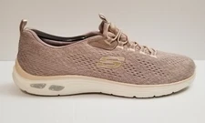 Skechers Women Empire Dlux Lively Wind 12824 Shoes Sneakers Sz 11 Taupe Pink EUC