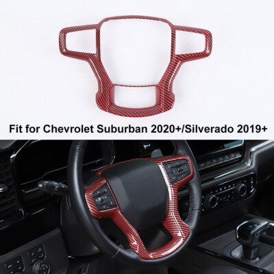 Steering Wheel Cover Trim Shell Bezel For Chevy Silverado/Suburban 20+/Tahoe 21+