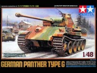 Deutscher Panther Typ G (Wehrmacht Markierungen) #32520 1/48 Tamiya