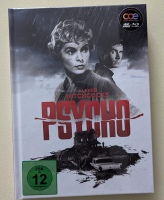 Psycho (1960) - Mediabook Cover A 4K UHD+Blu-ray - NEU & OVP - Alfred Hitchcock