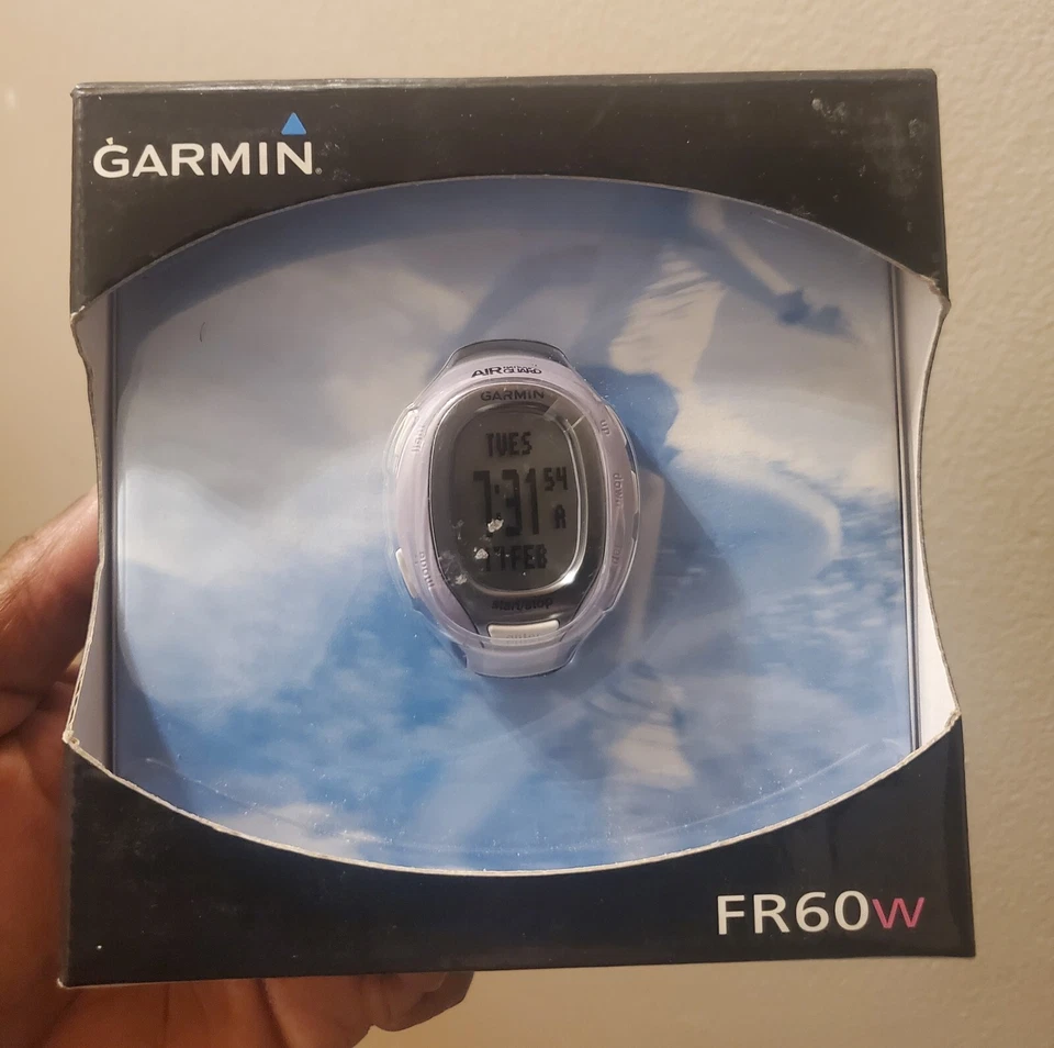 New Garmin FR60w /ANT+ USB Stick Sport Heart Rate Monitor Watch Lilac 2008 - Image 4 of 4