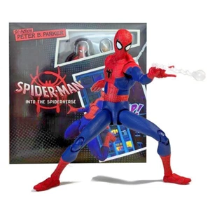 New Spider Man Action Figure Legends Into The Spider-Verse Peter Parker PVC Box
