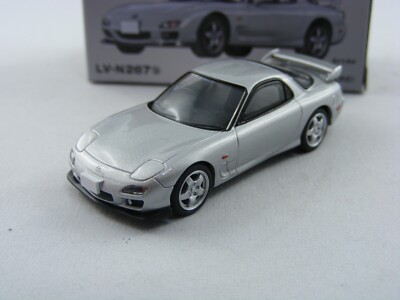 99 Mazda RX-7 Type RS silber, Tomytec Tomica Limited Vintage Neo LV-N267b, 1/64