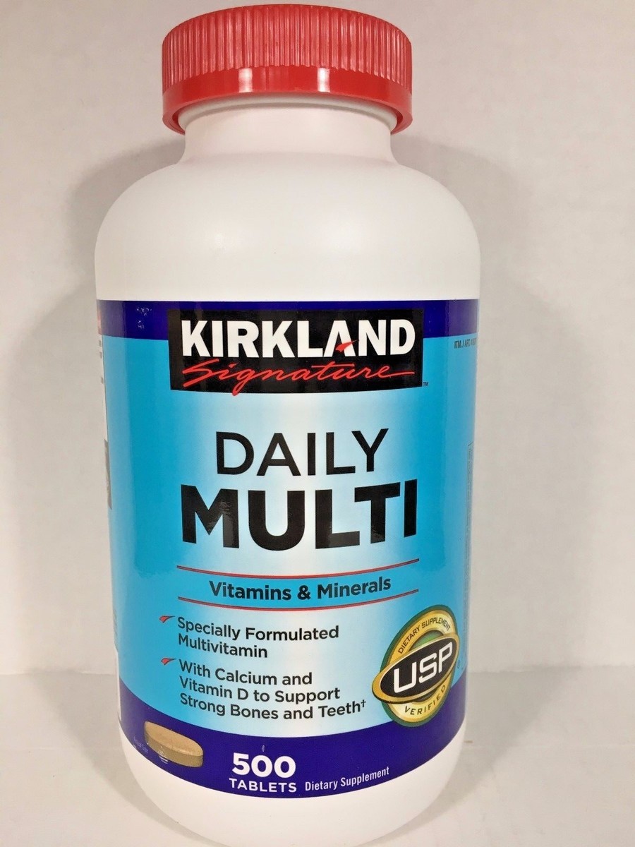 Kirkland Signature Daily Multi, 500 Tablets 96619416073