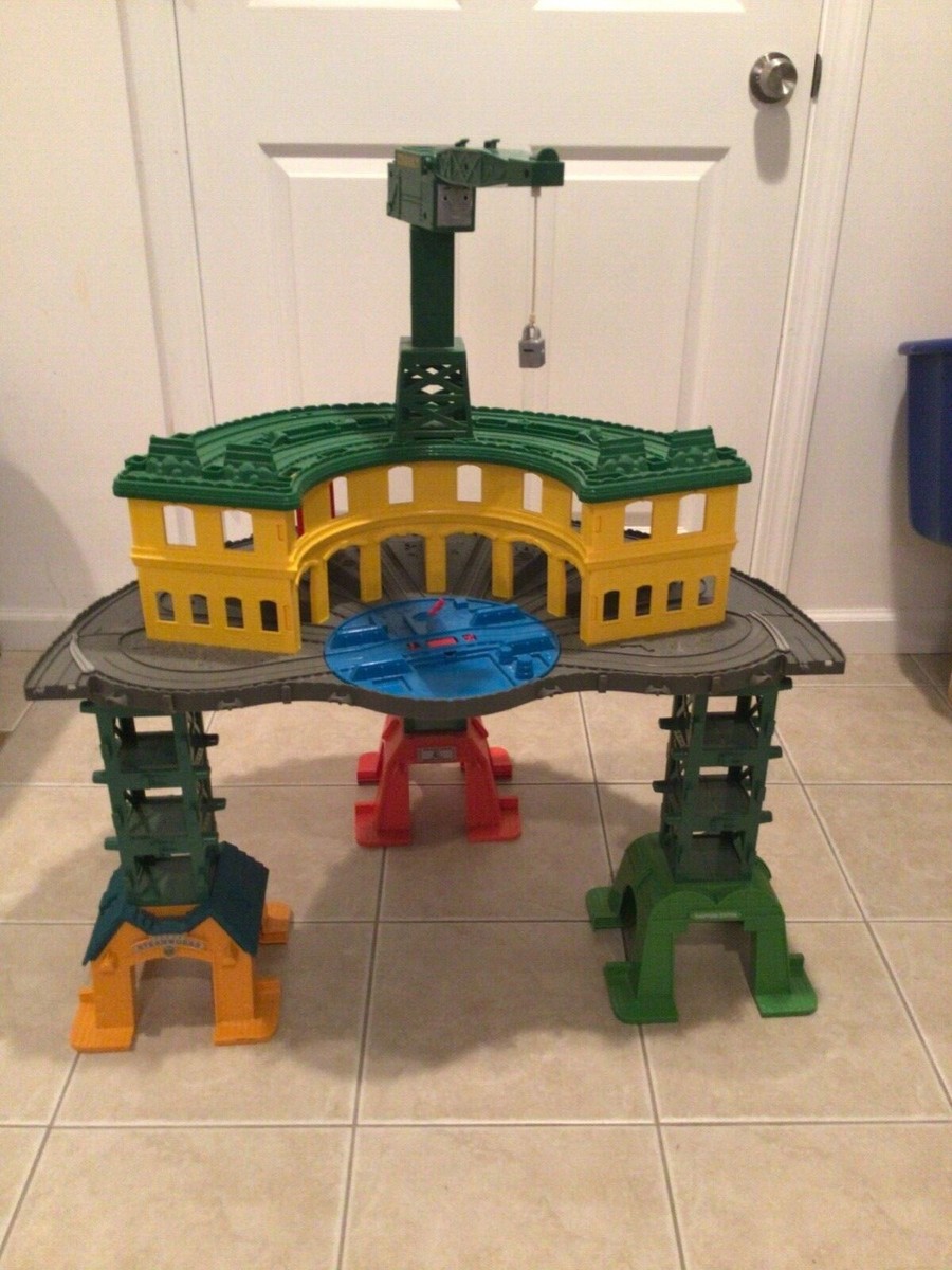 Cranky Super Station Toy Set Thomas Train Friends Playset Railway