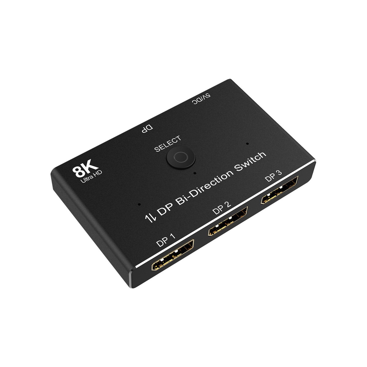 Displayport 8K Switch Bi-direction 1x3/3x1 DP1.4 Splitter for 