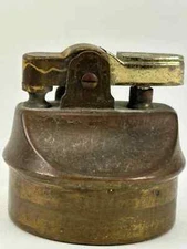 Vintage Brass Table Lighter Untested