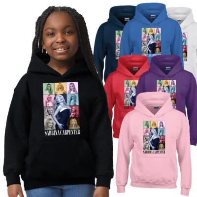 Kinder Sabrina Zimmermann bedruckter Hoodie Epochen Stil Kapuzenpullover Musik Top