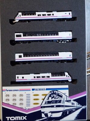 TOMIX 92042 J.R. Diesel Schnellzug Kiha84 ''Furano Express'' Vintage aber neu
