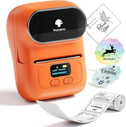 Phomemo M110 Bluetooth Label Maker Machine Portable Wireless Thermal Printer LOT - Bild 15 von 38