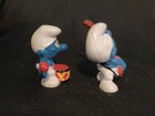 Vintage Musical Smurfs 1969 DRUMMER Smurf #20009 - 1977 ROCK n ROLL Smurf #20023 — photo 4