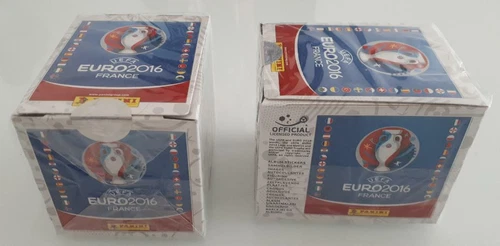 Panini Euro2016 France 2 boxettini da 50 bustine sigillati ed incellophanati !!!