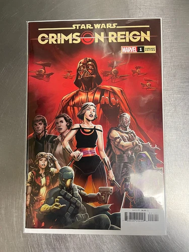 Star Wars Crimson Reign #1 Variant 1:50 Steven Cummings Marvel Comics In Hand!