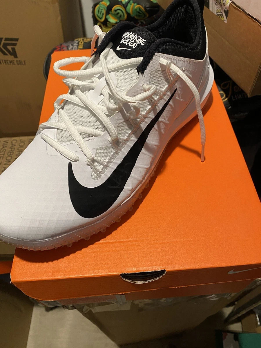 Nike Alpha Huarache 7 Pro TF LAX White Metallic Silver for Sale