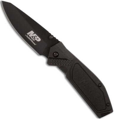 Smith & Wesson M2.0 M&P Ultra Glide Folding 3.5'' Blk Plain Reverse Tanto 1085914