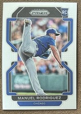 2022 Panini Prizm Tier II Manuel Rodriguez Rookie Chicago Cubs #153