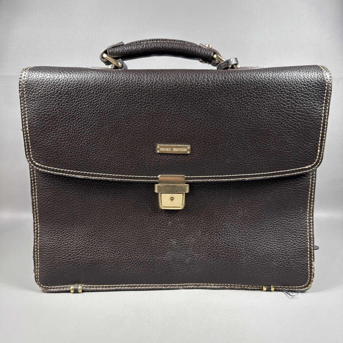 Brooks Brothers Brown Briefcase/Document Case Bags for Men for