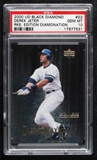 2000 Black Diamond Rookie Edition Diamonation Derek Jeter PSA 10 GEM MT HOF 04b0