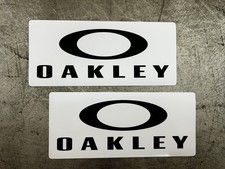 Oakley STICKERS Set XL TEAM Decal VOLCOM Rvca Monster Redbull Moto Skate Snow OG