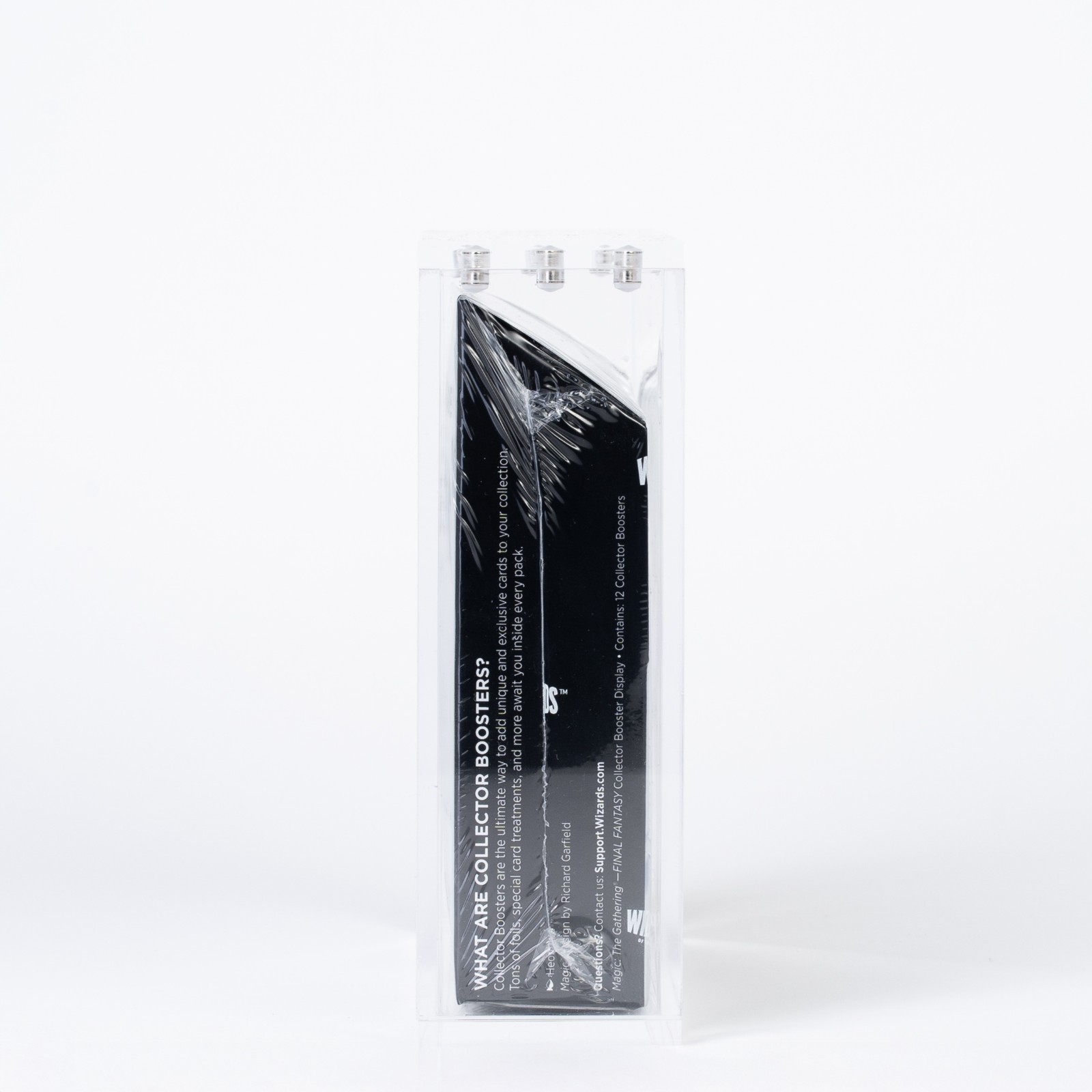 MTG COLLECTOR BOOSTER BOX MAGNETIC ACRYLIC CASE - UPDATED DESIGN