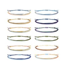 Friendship String Bracelets for Women Adjustable Ankle Bracelets for Women - 03