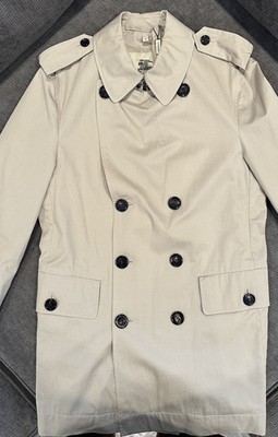 Burberry London Coat Men s 40R Taupe