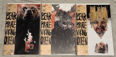 BEAR PIRATE VIKING QUEEN #1-3 COMPLETE! | 2024 Lewis/Barravecchia WARFARE!  