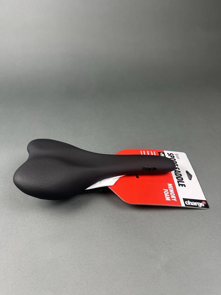 Велосипедное седло Charge Spoon черное спортивное плюс велосипедное сиденье из пеноматериала с эффектом памяти новое с ценниками - Изображение 3 из 4