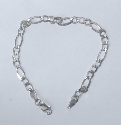 925 massiv Silber Armband 17,5 cm 363