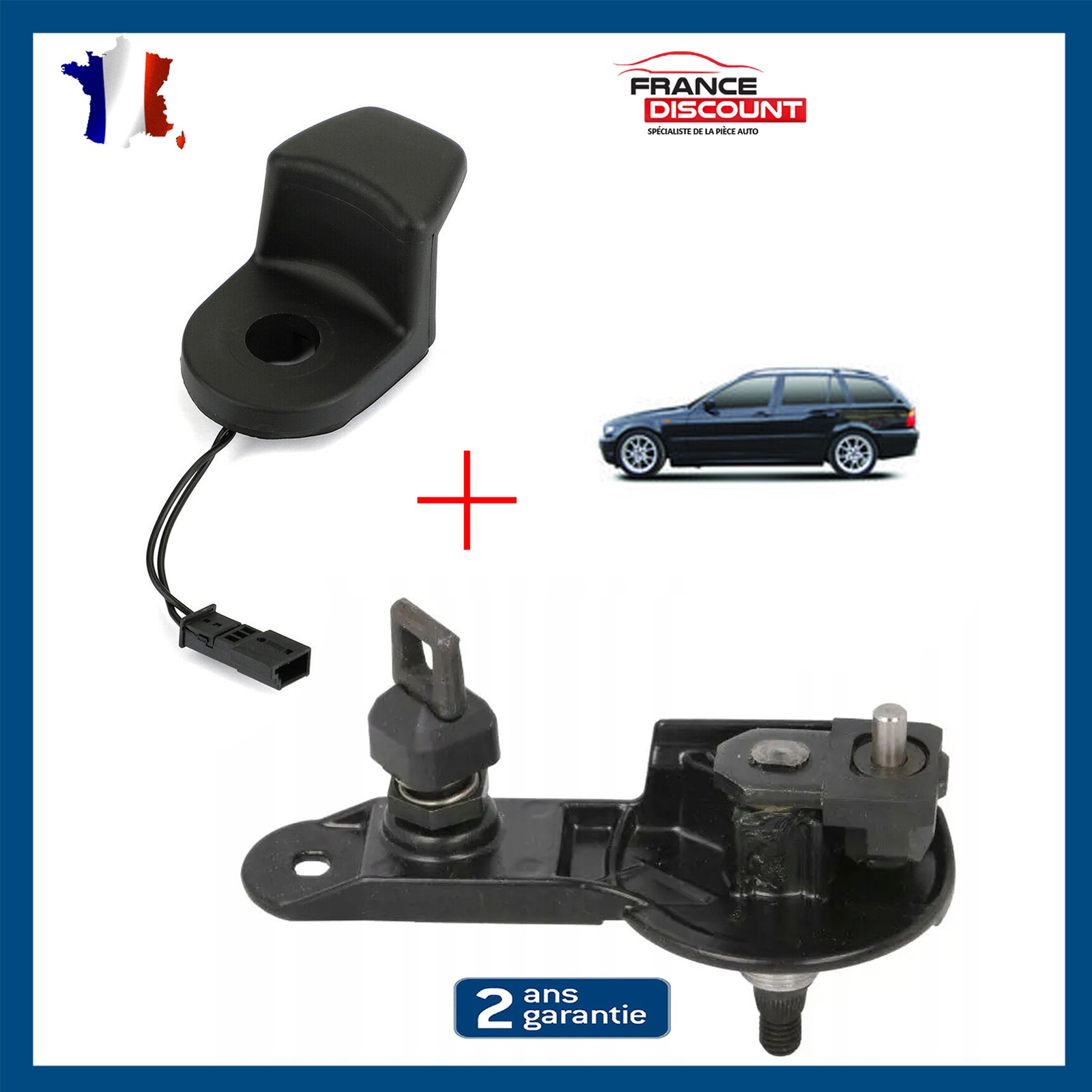 Mécanisme d'essuie-glace arrière 61628220831 avec contacteur pour E46 Touring