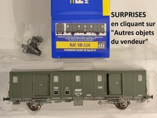 REE MODELES VB-116 Fourgon OCEM 30 feux fonc logo SNCF blanc EpIV HO #70s