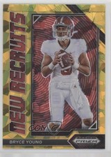 2023 Panini Prizm Draft Picks New Recruits Gold Ice Prizm Bryce Young #NR-1 2u3