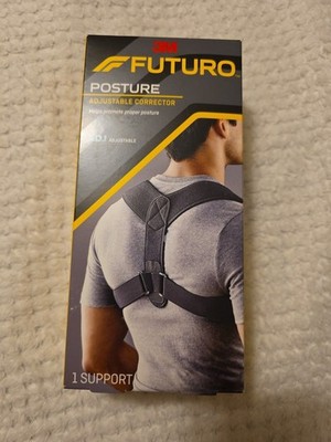 3M cPosture Corrector   Adjustable Back Support Brace   Black