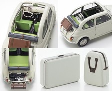 Kyosho 1/18 Fiat Nuova 500 Ivory KS08966WA Diecast Model New