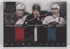 2011 Prime Trios Materials /150 Brett Bulmer Dany Heatley Nick Palmieri #18 0i5j