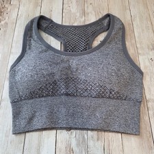 Pro-fit Seamless. Sports Bra Size S New Gray