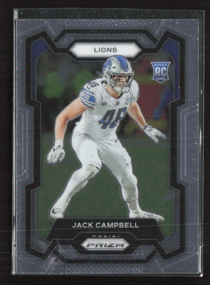2023 Panini Prizm #330 Jack Campbell Detroit Lions (B)