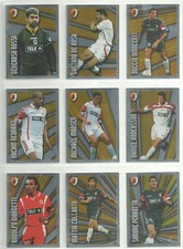 13 x VENEZIA - Merlin 2001 Calcio 'Extreme' Foil Stickers [Unused]
