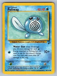 Poliwag 88/130 Base Set 2 Common
