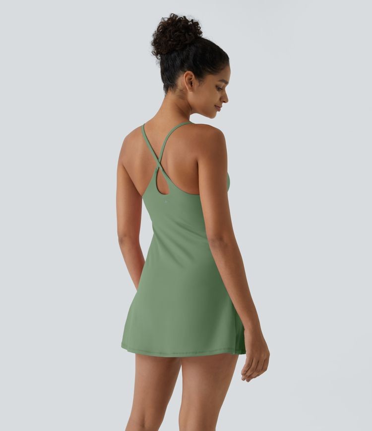 Halara Softlyzero Backless Active Tennis Dress Pl… - image 2