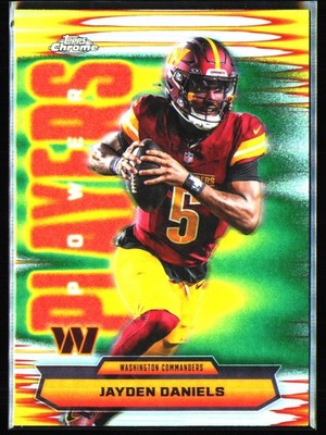 2025 Topps Chrome #PP-3 Jayden Daniels Power Players Refractor