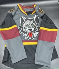 Chicago Wolves CCM AHL Hockey Jersey Youth Small/Medium Quicklite Alternate
