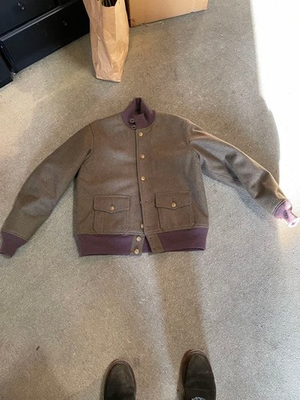 #ad Buzz Rickson#x27;s A1 Wool Flight Jacket Size M 45cm Shoulder 61cm Length #FC ZDA $537.82