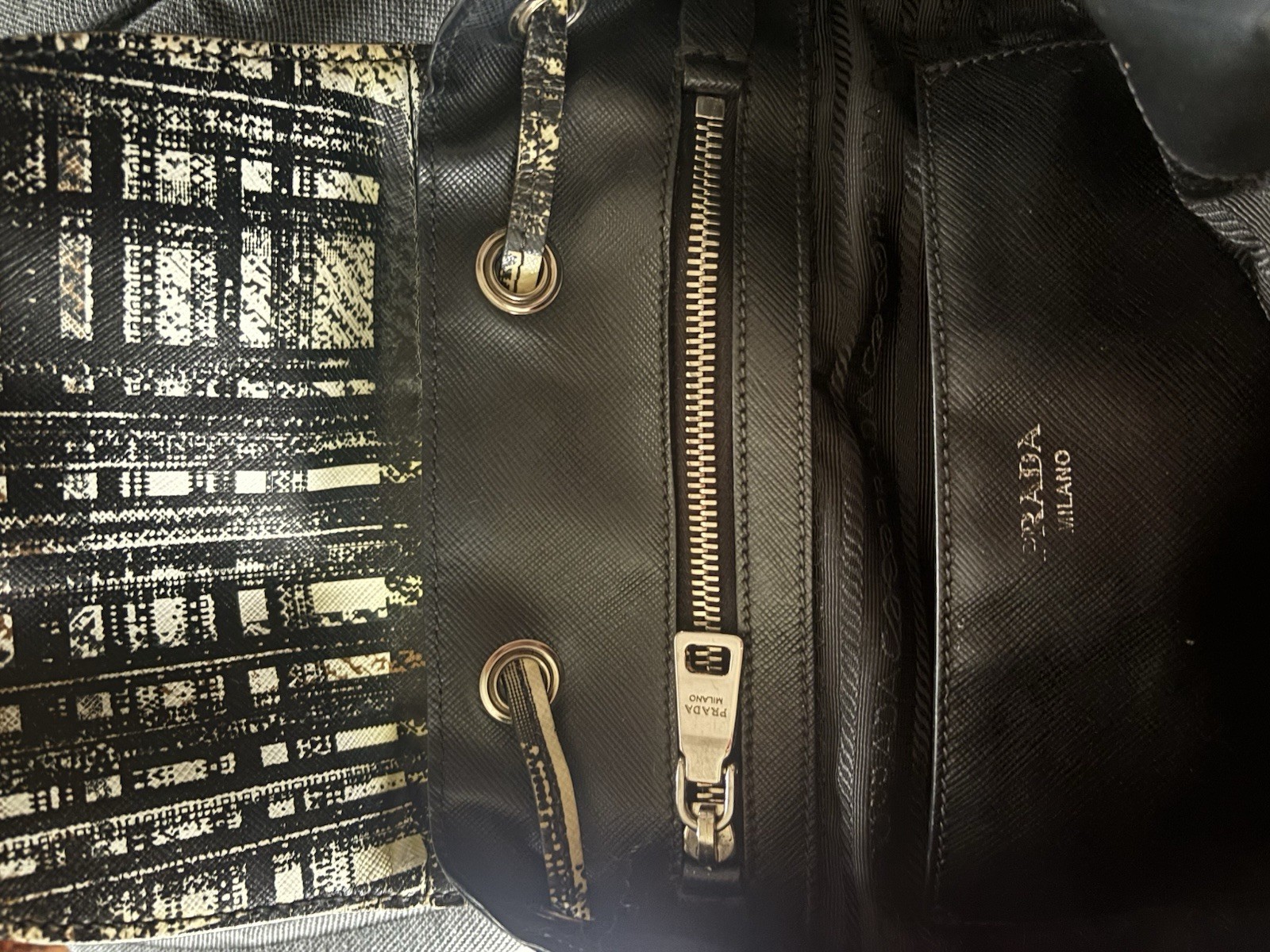 PRADA Backpack Small Good Used Condition - image 10