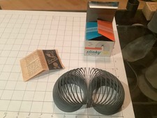 vintage SLINKY in Box w/ instructions James industries nice 
